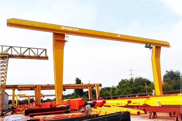 L single girder gantry crane for sale