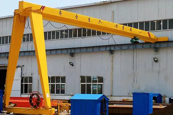 semi single girder gantry crane manufacturer