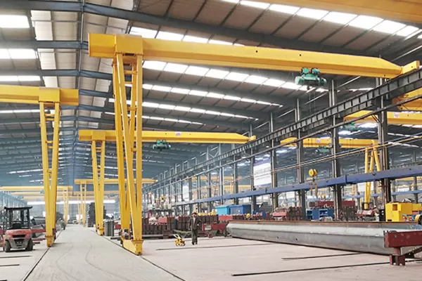 single girder semi gantry crane cost