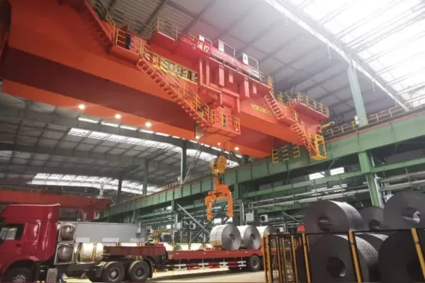 coil and plate handling crane for sale