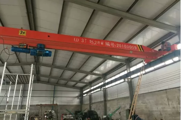ld electric single girder crane cost