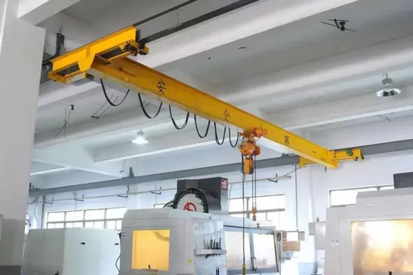 lx electric single girder suspension crane cost