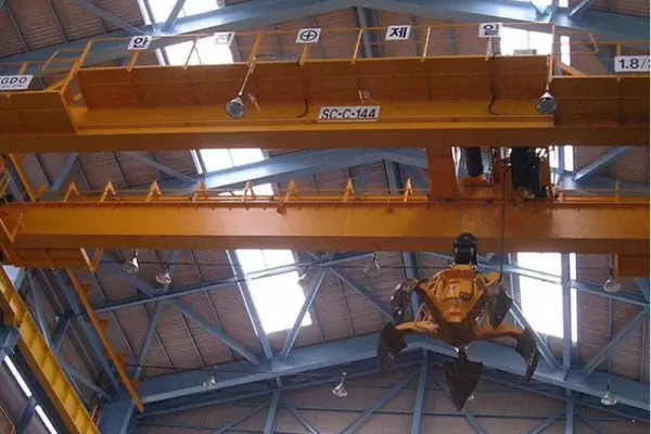 qz overhead crane with grab cost