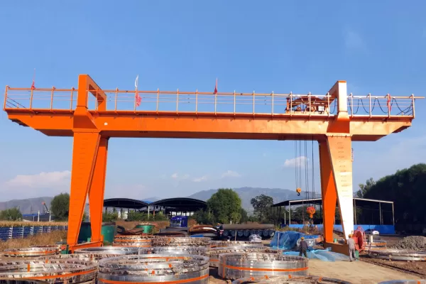 100 ton gantry crane project cases