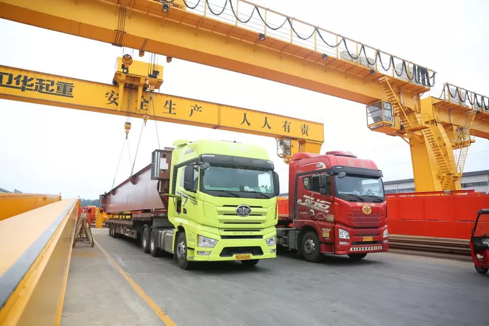90 90 tons feeding semi gantry crane for sale in kazakhstan
