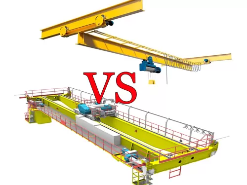 Single girder EOT crane vs double girder EOT crane, Which Is Better?
