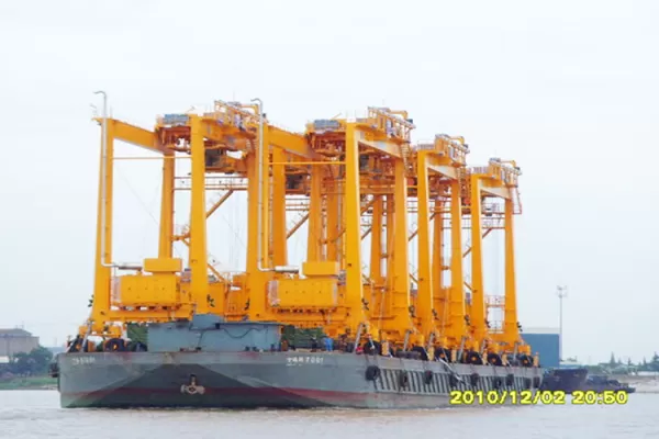 rtg crane shipping
