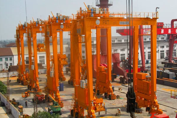 rubber tyred gantry crane for sale thailand