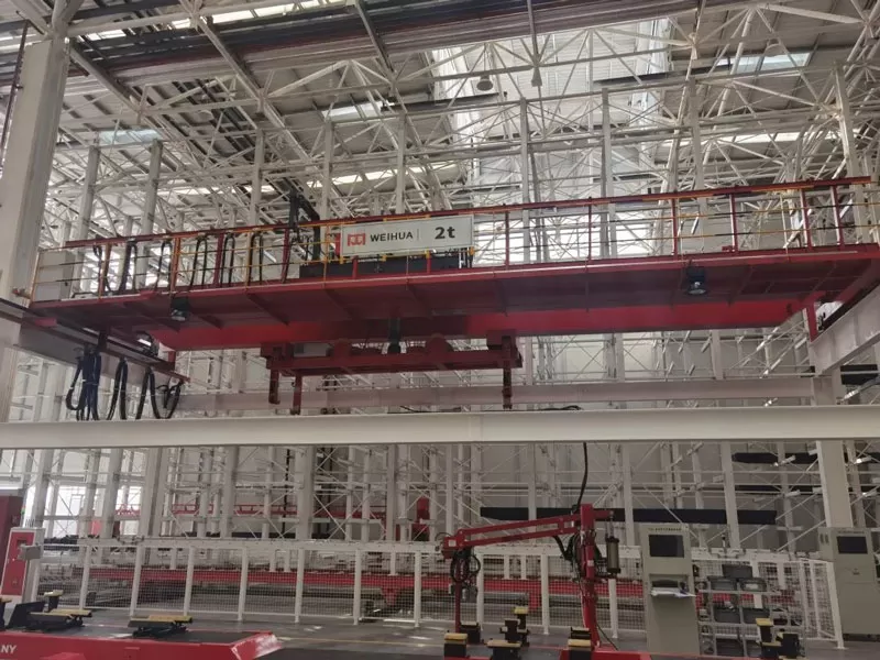 2ton clamp overhead crane