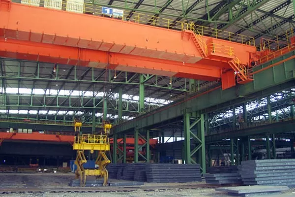 billet and slab handling cranes