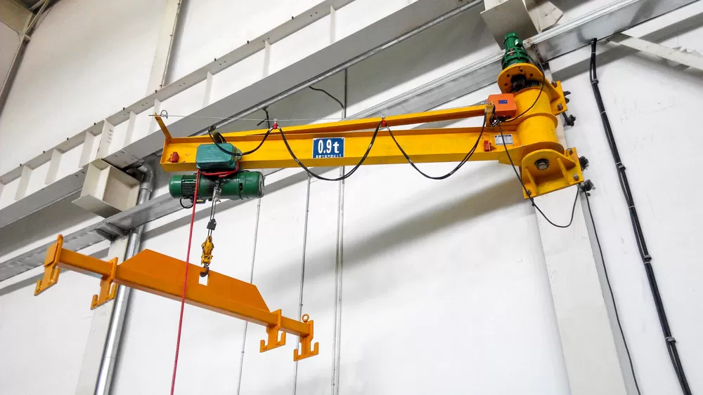 0 9t wall fixed jib crane