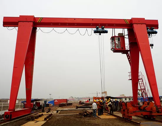 15t single girder gantry crane 1