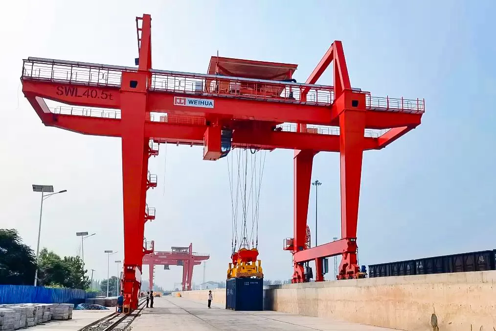 41t container gantry crane for railway logistic