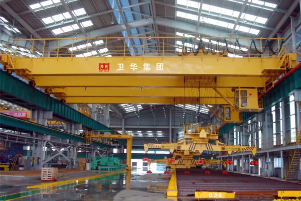 bridge crane with electromagnetic beam1(1) (1)