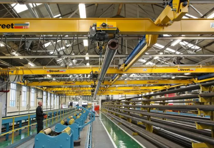 Manufacturing crane