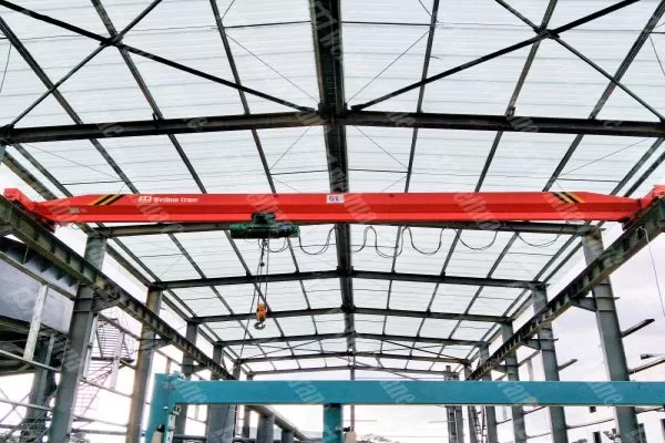 single girder overhead crane 5t