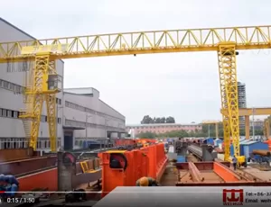 single girder truss gantry crane